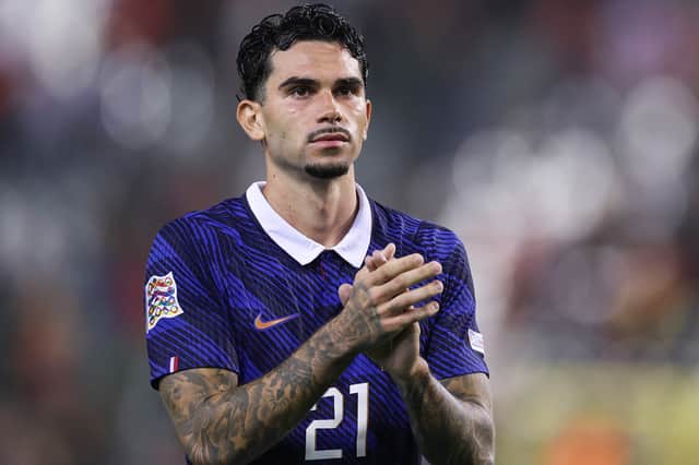 Lucas Da Cunha made his France debut on Monday