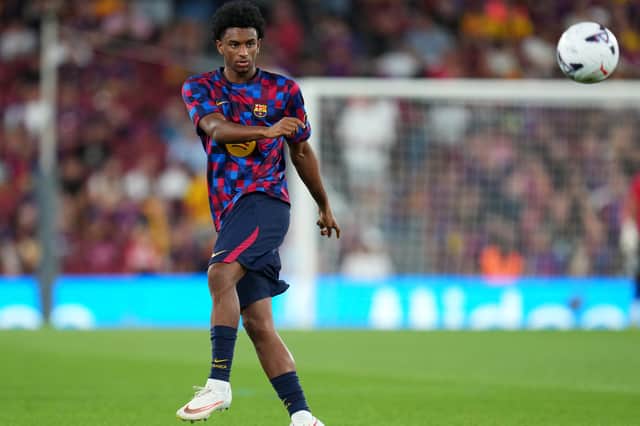 Balde is a known Manchester United target - but striking a deal proved impossible over the summer