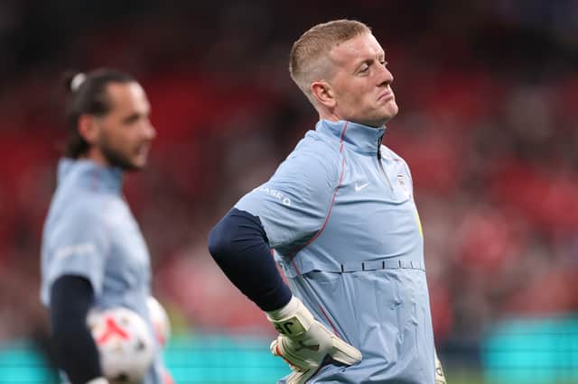 Jordan Pickford will be back in goal for England's trip to Croatia