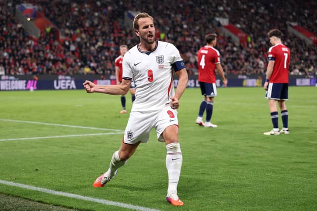 Harry Kane netted his 87th goal for England during their 2-0 win over Czechia