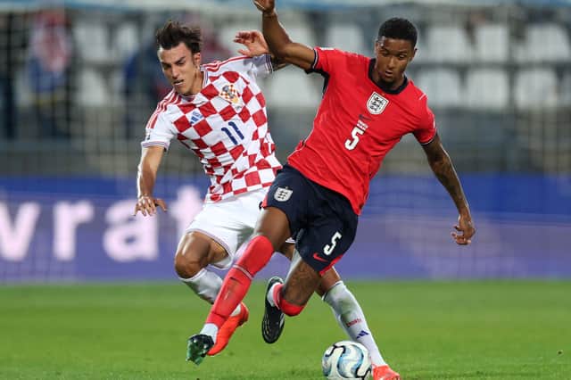 England will have to make do without Ezri Konsa for Tuesday's match against Czechia