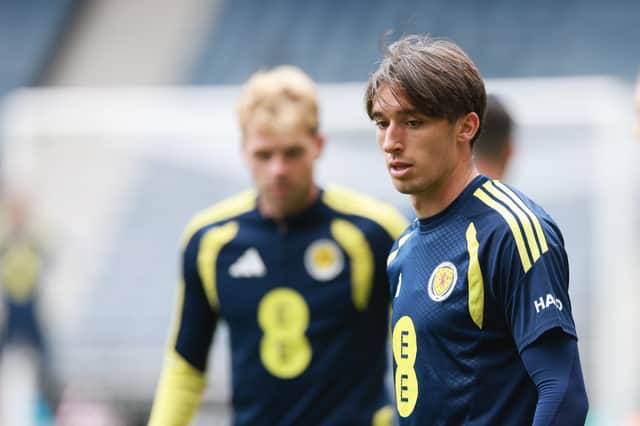 Kieron Bowie is set to lead the line for Scotland against Slovenia