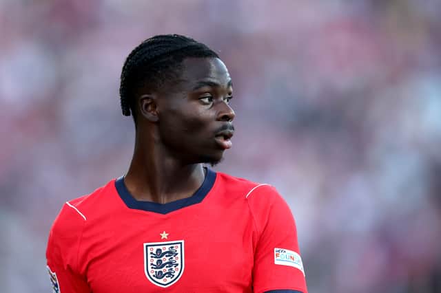 Raheem Sterling scored twice in England's 7-0 win over Croatia