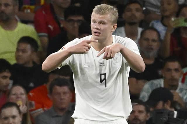 Erling Haaland asked to be substituted during Norway's 2-1 loss to Portugal