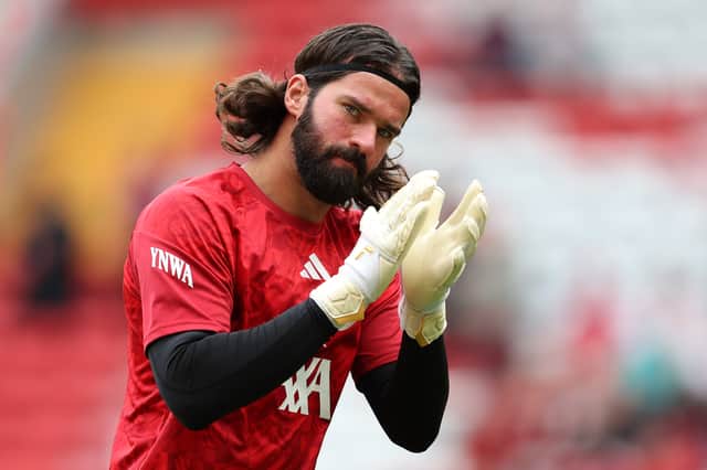 Alisson remains a vital part of Liverpool's starting XI
