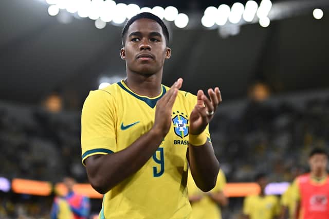 Endrick has four goals in 24 senior caps for Brazil - and could perhaps be an Aston Villa player next year