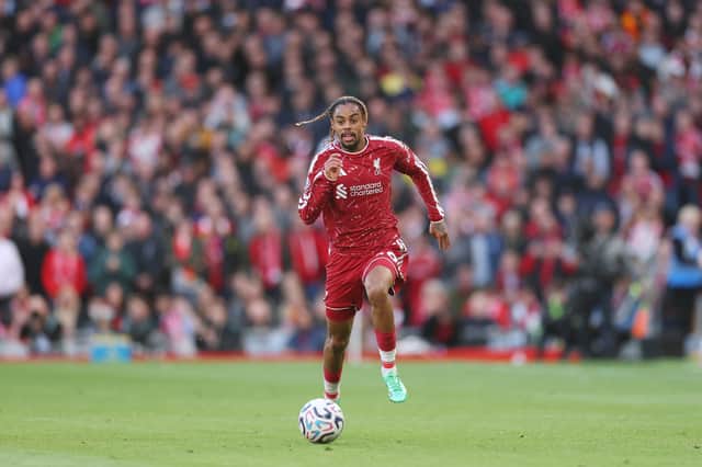 Bradley Barcola could start up top for Liverpool against LASK