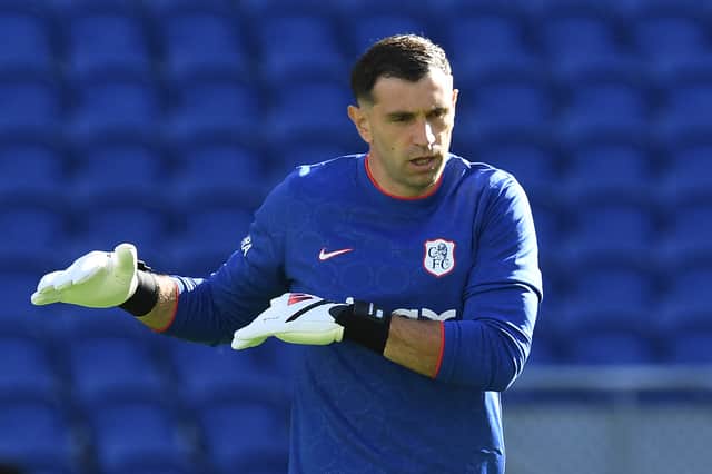 Chelsea goalkeeper Emiliano Martinez suffered a fractured jaw against Everton