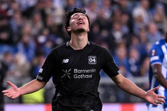 Bayer Leverkusen's Ibrahim Maza has been linked with both Tottenham and Arsenal