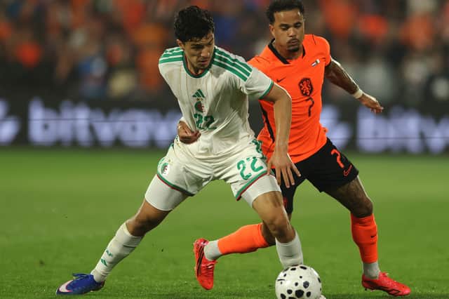 Maza already has 24 caps for Algeria and was a member of their World Cup squad