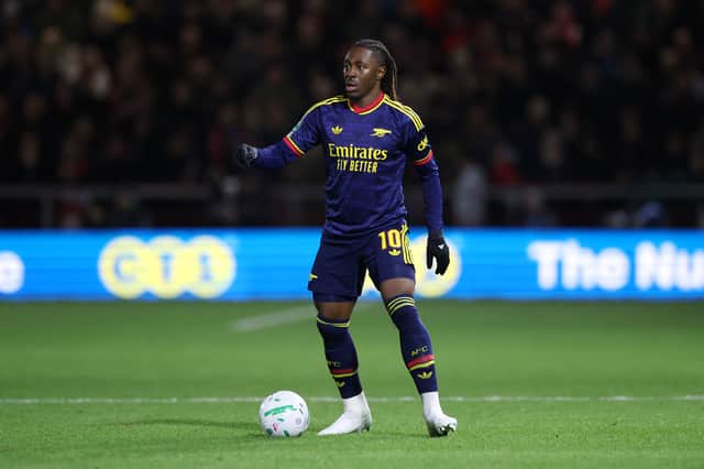 Arsenal's Eberechi Eze has a chance to impress amid a number of injury concerns in the squad