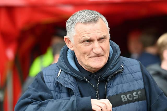 Sunderland boss Tony Mowbray.