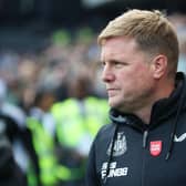 Newcastle United head coach Eddie Howe.