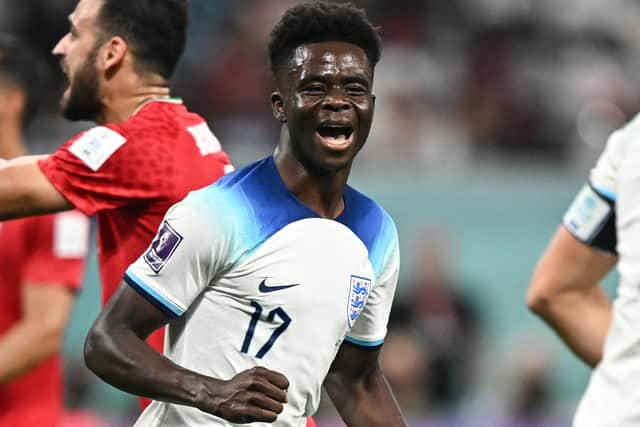 The Arsenal man carried his club form into the World Cup with two goals against Iran (Pic:Getty)