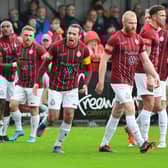 South Shields defeated Scunthorpe United to set up the clash with Forest Green Rovers