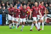 South Shields defeated Scunthorpe United to set up the clash with Forest Green Rovers