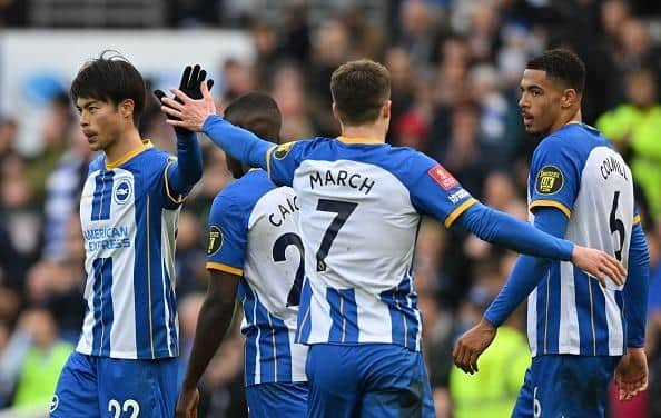Brighton and Hove Albion's Kaoru Mitoma has impressed in the Premier League this season