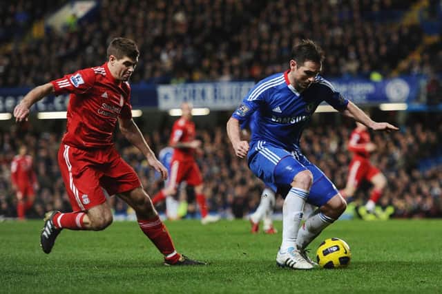 Frank Lampard and Steven Gerrard are favourites of Dante Polvara.  (Photo by Laurence Griffiths/Getty Images)