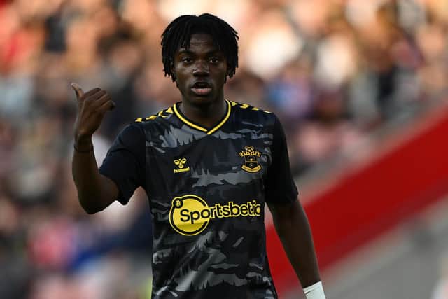 Romeo Lavia of Southampton looks of during the Pre-Season Friendly between Southampton FC and AFC Bournemouth at St Mary's Stadium on July 25, 2023. Picture: Mike Hewitt/Getty Images)