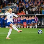 Substitute Chloe Kelly added another memorable moment to her Lionesses CV. Image: Justin Setterfield/Getty Images