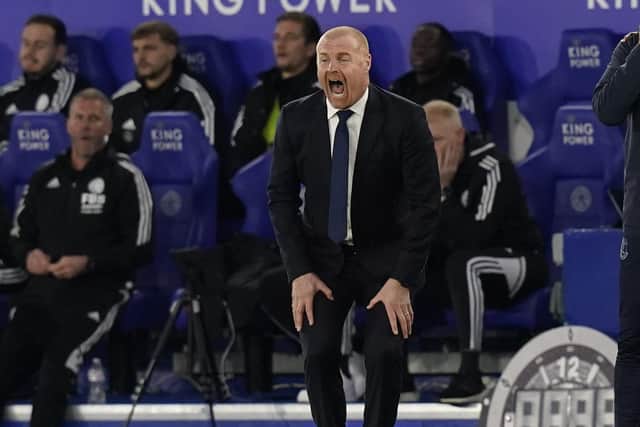 Sean Dyche, the Everton manager: Andrew Yates / Sportimage