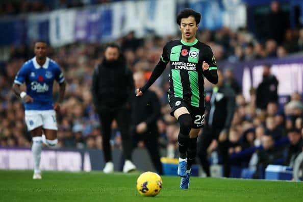 Kaoru Mitoma of Brighton & Hove Albion has been a bargain addition to the Premier League