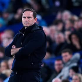 Everton manager Frank Lampard who is planning for Friday's Man Utd clash as his Everton job hangs by a thread.