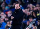 Everton manager Frank Lampard who is planning for Friday's Man Utd clash as his Everton job hangs by a thread.