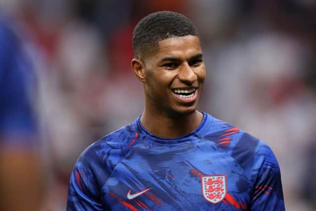 INSPIRATION: Marcus Rashford is in top form after a poor 2021-22 by his high standards
