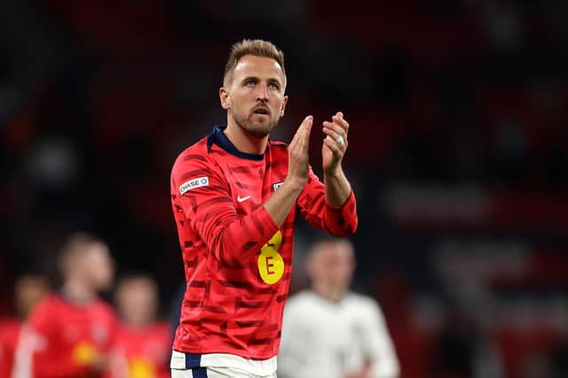 England striker Harry Kane.
