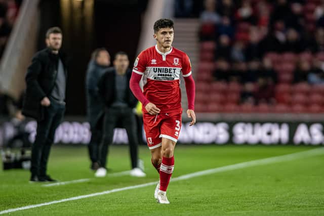 Middlesbrough defender Ryan Giles. Picture: Tony Johnson.