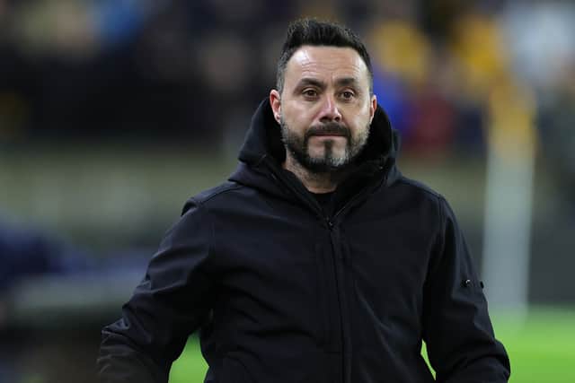 Roberto De Zerbi, the Brighton and Hove Albion manager, addressed speculation on his future