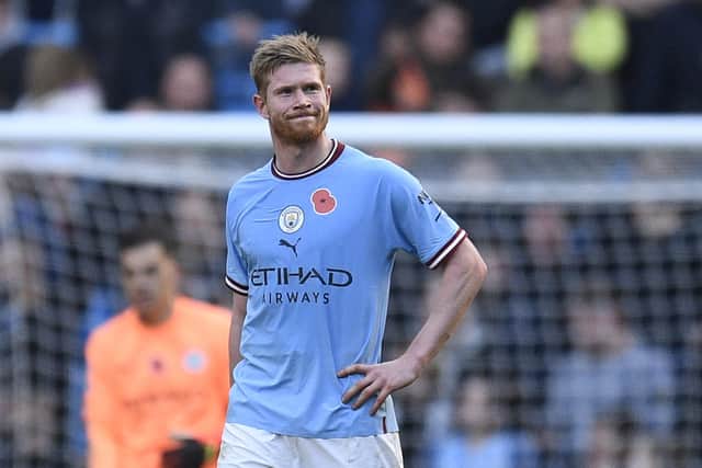 The Man City midfielder has three goals and nine assists for his side this season in the Premier League. He also averages 3.4 key passes a game.