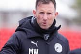 Mike Williamson brings his Gateshead side to the Suit Direct Stadium to take on Hartlepool United. Credit Charlie Waugh / Gateshead