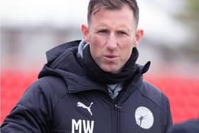Mike Williamson brings his Gateshead side to the Suit Direct Stadium to take on Hartlepool United. Credit Charlie Waugh / Gateshead